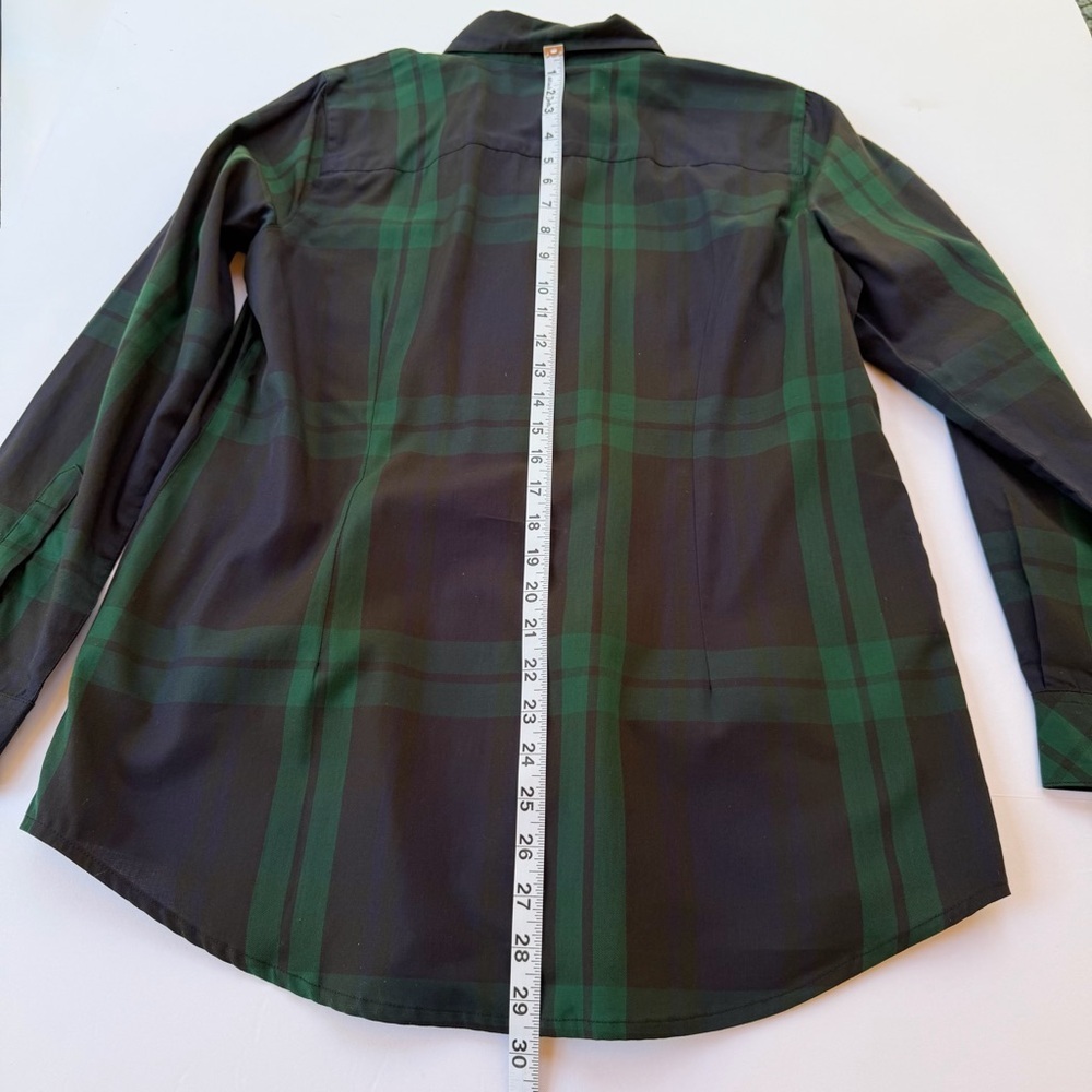 Woman’s Orvis Plaid Long Sleeve Shirt Size 14 - Picture 7 of 8